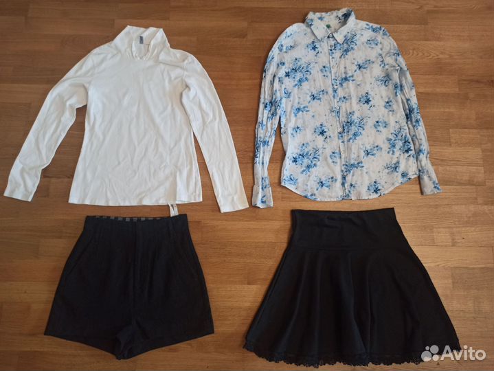 Синяя школьная форма 152-158 для девочки