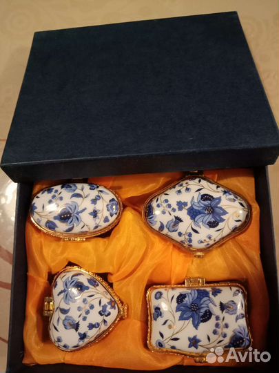 Фарфоровые шкатулки