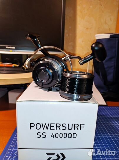 Катушка daiwa18 powersurf ss 4000 qd