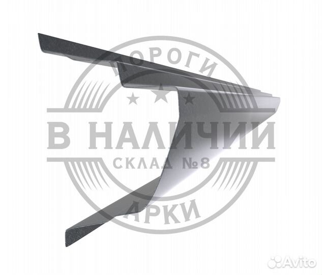 Ремонтный порог правый Audi 80 B4