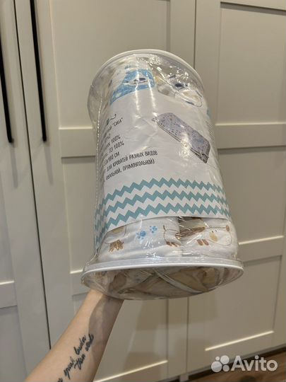 Новые бортики в кроватку