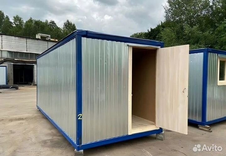 Проект бытовки-склад, бкс-05 (распашонка) - (осп)