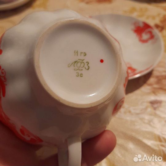 Чайная пара лфз перо жар птицы