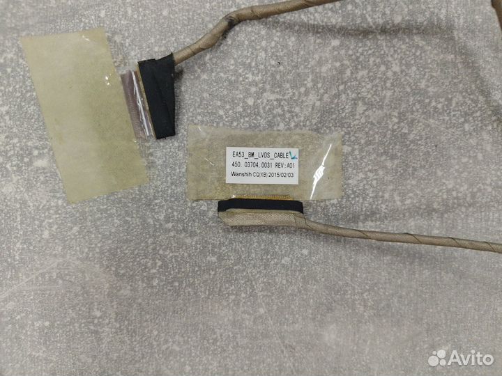 Шлейф матрицы Packard Bell N15W4 450.03704.0031