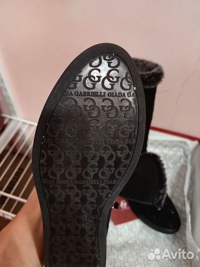 Зимние женские сапоги 38 / 39 giada gabrielli