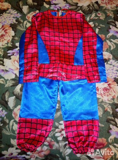 Новогодний костюм человек паук для мальчика