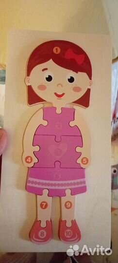 Развивающие деревянные игрушки