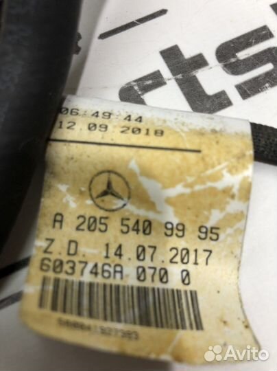 Датчик давления на сажевый фильтр Mercedes W205