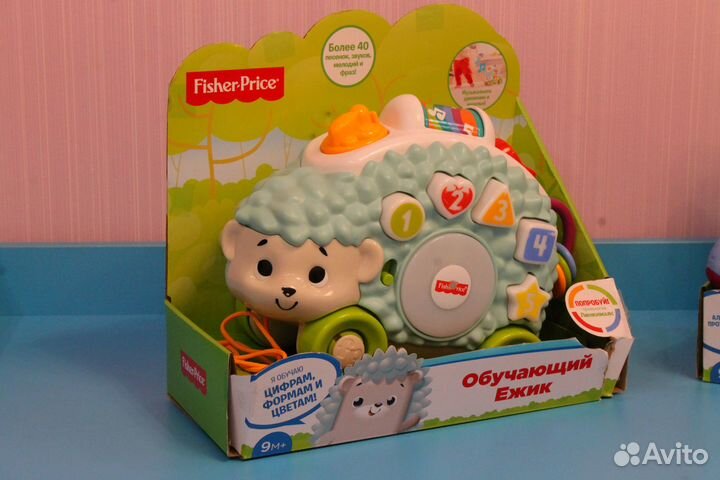 Игрушки Fisher Price Линкималс Ленивец Ёжик Лось