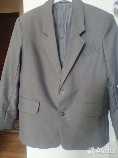 Пиджак школьный для мальчика, 134р