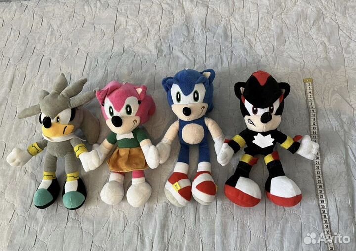 Мягкая игрушка Соник и др персонажи