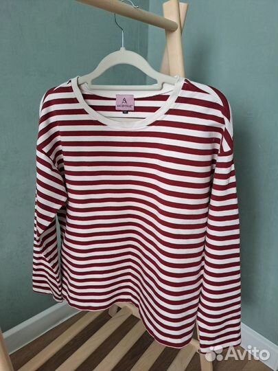 Лонгслив тельняшка женская 46 размер