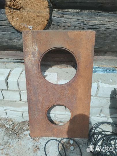 Плита чугунная для печи