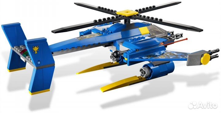 Новый Lego 7067 «Реактивный Вертолёт Землян»