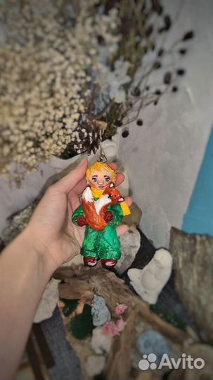Ватная игрушка маленький принц
