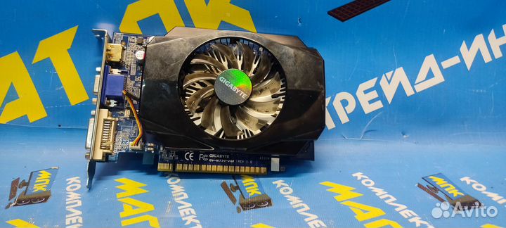 Видеокарта 2GB GIgabyte GT730 2GB