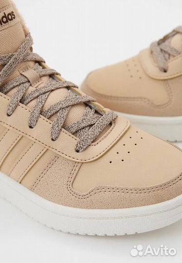 Кроссовки утепленные Adidas Hoops 2.0 Mid (EE7876)