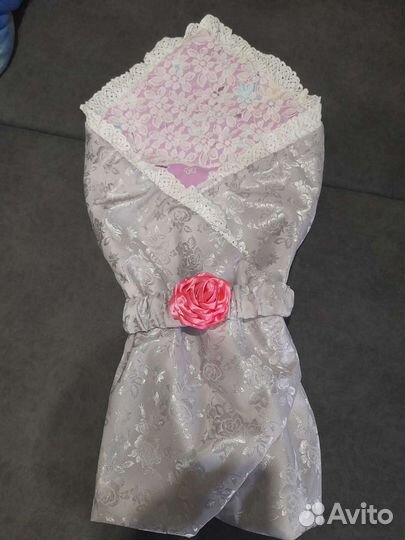 Конверт на выписку для девочки