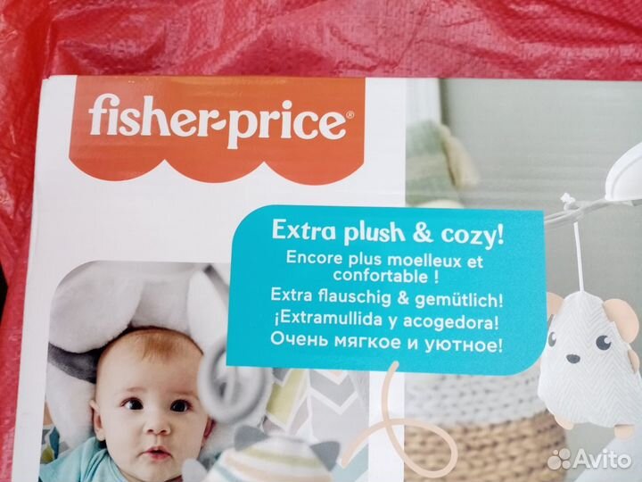 Шезлонг для малыша Fisher-Price Милый Щенок