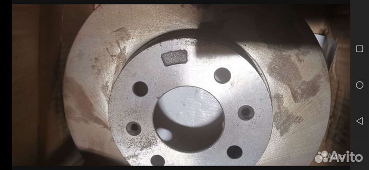 Тормозные диски на hyundai Accent, kia Rio