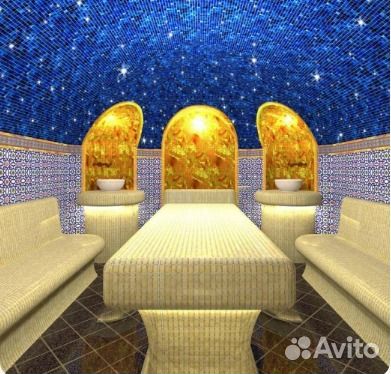 Купол для хамама. Потолок в хамам. Мебель в хамам