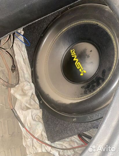 Сабвуфер сват sbt v.2, моноблок amp 1.1200, короб