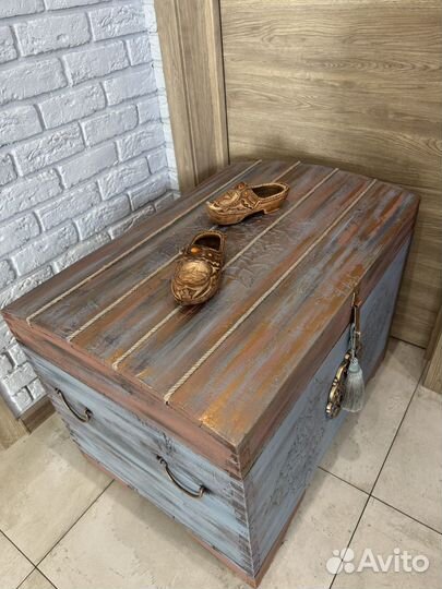 Сундук старинный, купеческий, редизайн