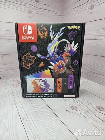 Nintendo Switch oled Pokemon Edition прошитая