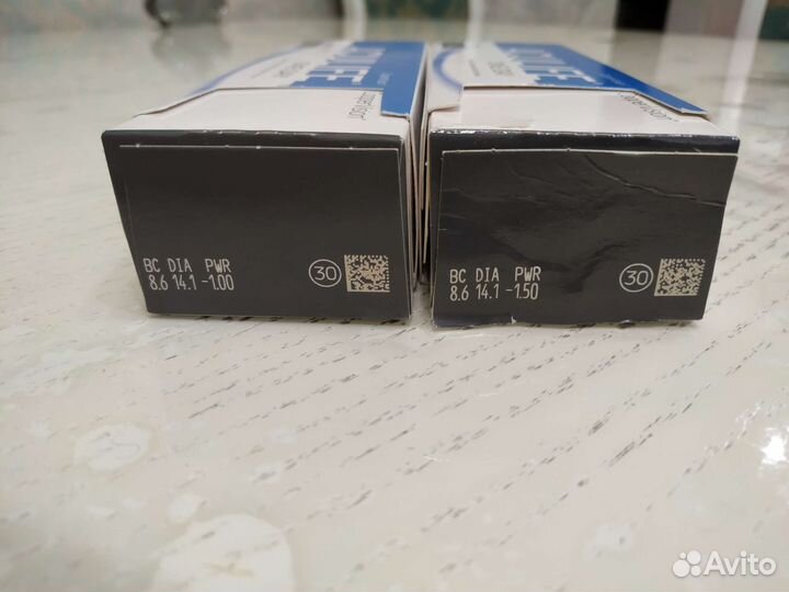 Линзы контактные однодневные