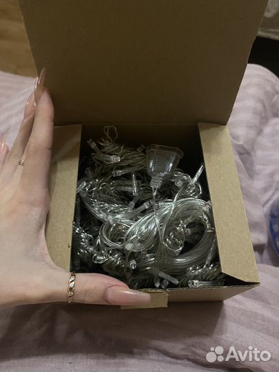 Гирлянда штора