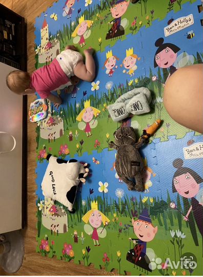 Складной детский коврик