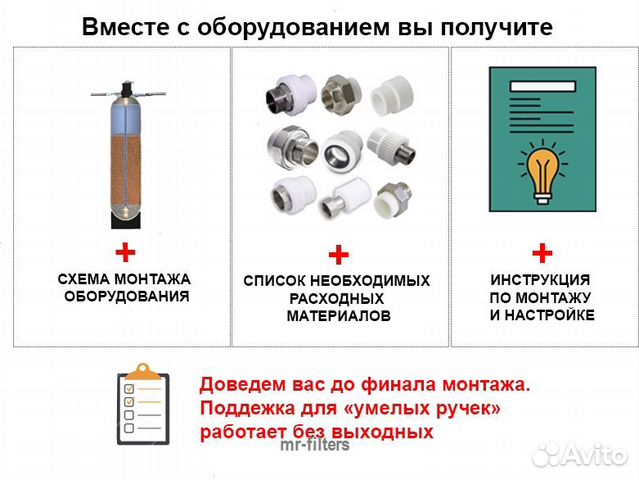 Ручной клапан Обезжелезиватель / Фильтры для очист