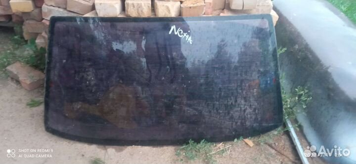 Лобовое стекло заднее на daewoo nexia