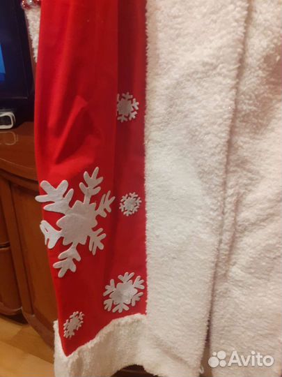 Костюм деда мороза детский 146 см