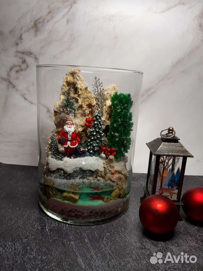 Флорариум, моссариум, подарок к новому году