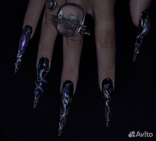 Маникюр, наращивание, покрытие ногтей гелем