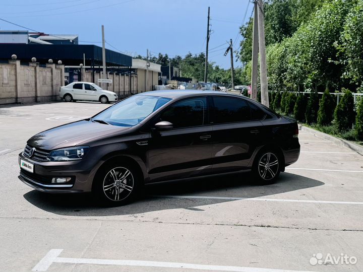 Volkswagen Polo 1.6 AT, 2016, 62 200 км