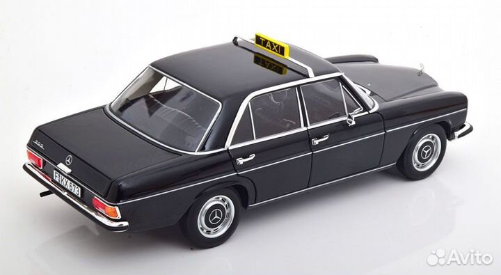 1/18 1968 Mercedes-Benz 200/8 W115 такси Norev