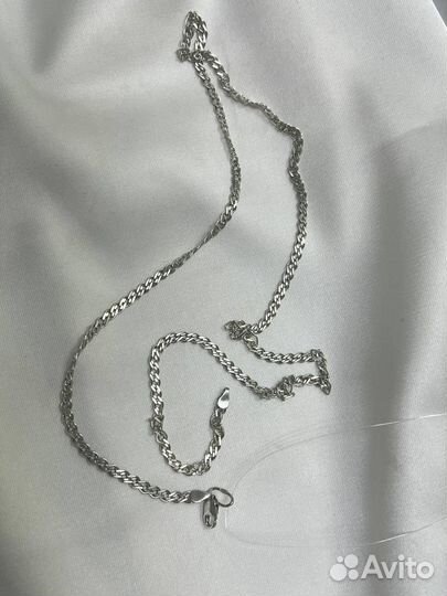 Серебряная цепь плетение Нонна