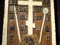 Икона голговский крест и орудия страстей старовер