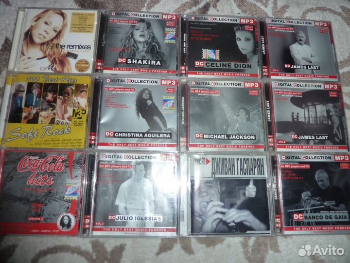 Диски CD -MP3 коллекция