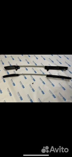 Лада Калина хетчбэк рейлинги усиленные/серебро