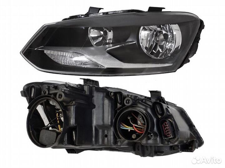 Фара левая-правая на Volkswagen polo
