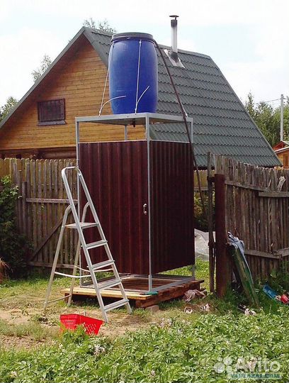 Бочка для душа 127 литров