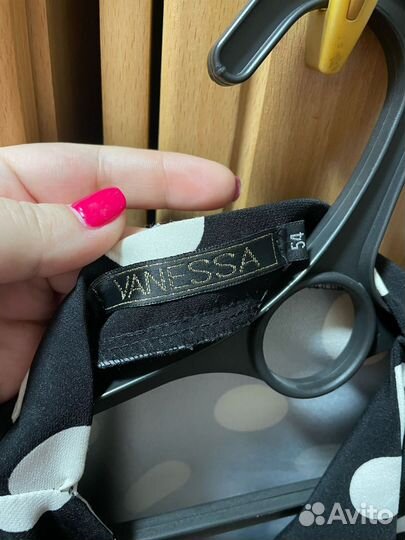 Платье женское в горох