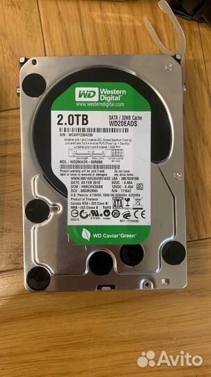 Портативный жесткий диск WD20eads 2TB