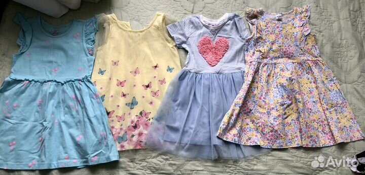 Вещи пакетом на девочку 98 104