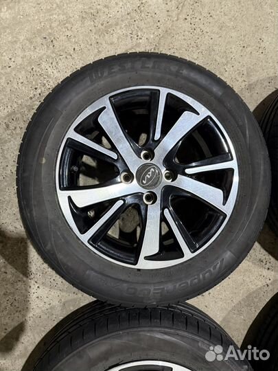 Летние колеса r15 на литых дисках