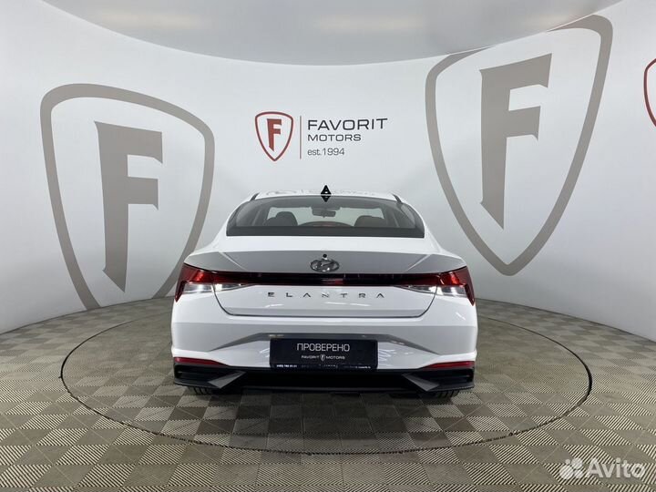 Hyundai Elantra 1.6 AT, 2021, 88 666 км