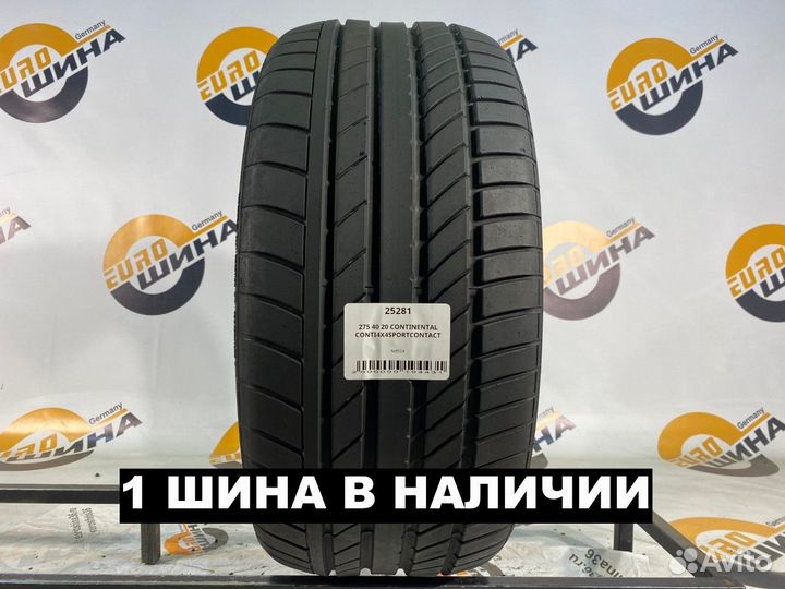 Continental Conti4x4SportContact 275/40 R20 107Y